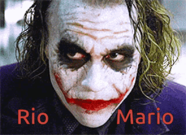 الجوكر Rio GIF - الجوكر Rio Mario GIFs