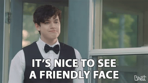 Its Nice To See A Friendly Face Good To See You GIF - Its Nice To See A Friendly Face Good To See You Happy GIFs