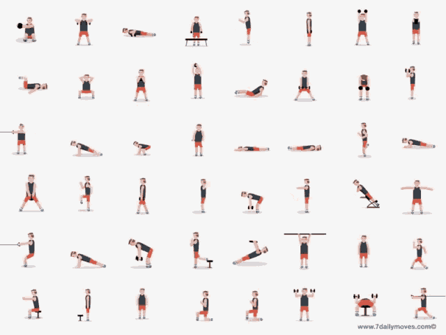 Exercise Workouts GIF - Exercise Workouts Ejercicio GIFs