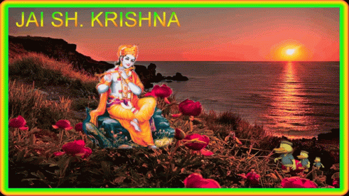 Jai Sh Krishna Colors GIF - Jai Sh Krishna Colors Sea GIFs