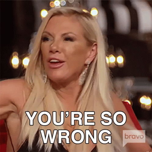 Youre So Wrong Real Housewives Of New York GIF - Youre So Wrong Real Housewives Of New York Youre Incorrect GIFs