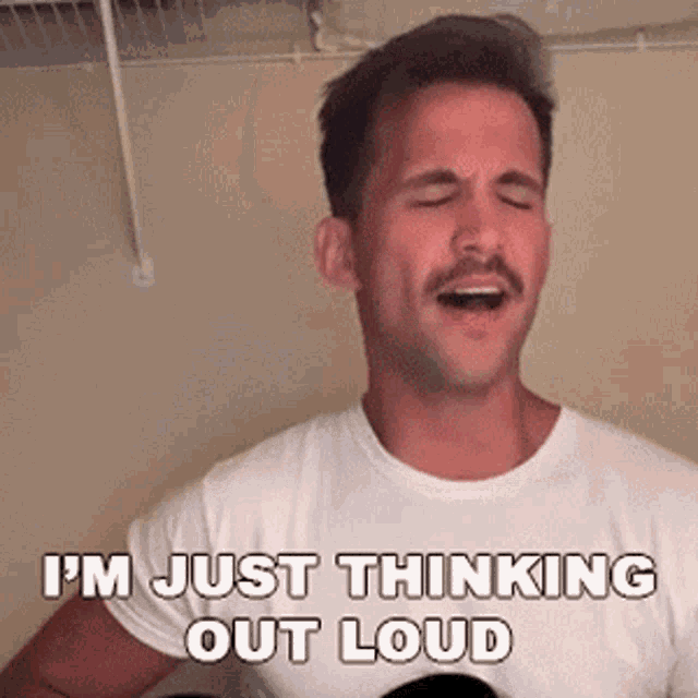 Im Just Thinking Out Loud Dez Duron GIF - Im Just Thinking Out Loud Dez Duron Cameo GIFs