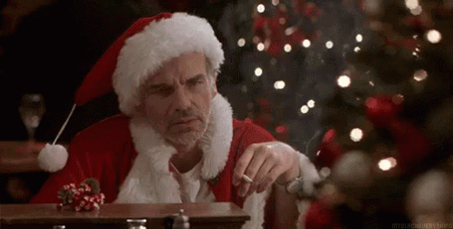 Merry Fucking Christmas GIF - Merry Fucking Christmas Bad Santa Billy Bob Thornton GIFs