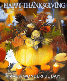 Happy Thanksgiving Blessings GIF - Happy Thanksgiving Blessings GIFs
