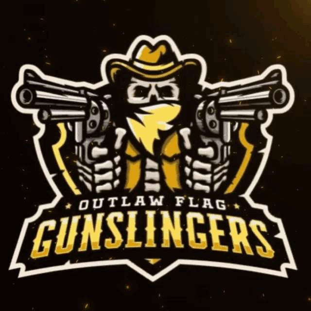 Gunslingers Outlaw Flag GIF - Gunslingers Outlaw Flag Flag Football GIFs