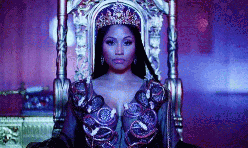 Nicki Minaj Queen GIF - Nicki Minaj Queen Royalty GIFs