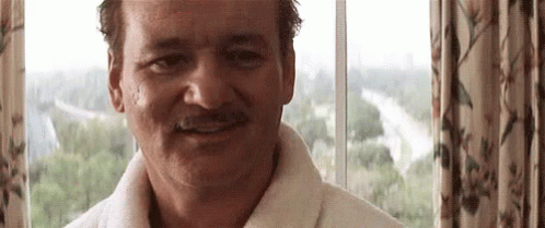 Bill Murrey Is Not Amused GIF - Bill Murray Not Funny Its Not Funny GIFs