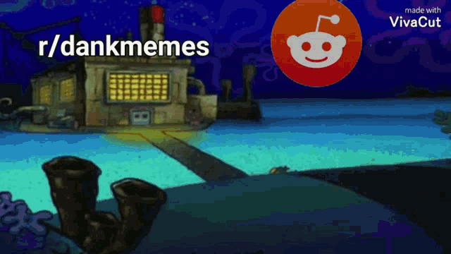 a cartoon scene with the words r / dankmemes in the corner