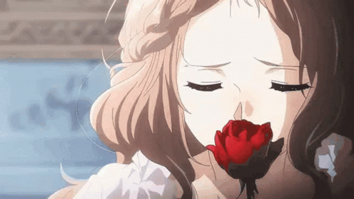 Anime Sad GIF - Anime Sad Rose GIFs