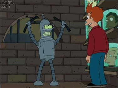 Robot'S Arms Fall Off GIF - I Dont Know How You Did That Cartoon Robot GIFs