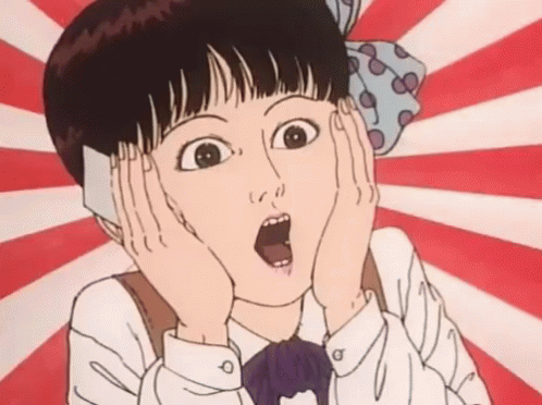 少女椿 ショック　まさか　アニメ　漫画 GIF - Shojo Tsubaki Surprised Surprise GIFs