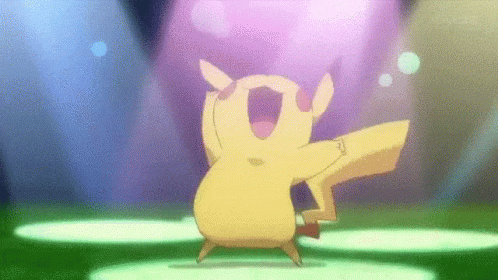 Pikachu Head Bang GIF - Pikachu Head Bang Rock On GIFs