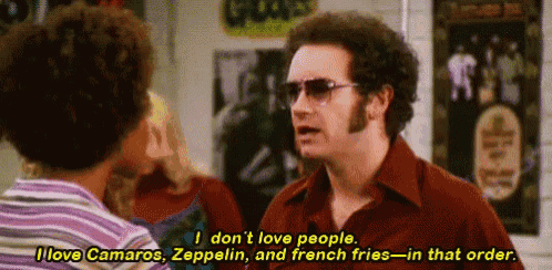 I Dont Love People I Love Food GIF