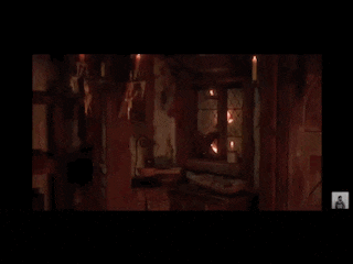 a group of people are standing in a room with the words open this door written on the bottom
