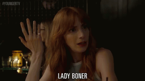 Into It GIF - Lady Boner Into It Approve GIFs