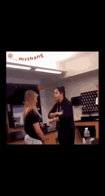 a blurry picture of a kitchen with the word mschan8 on the bottom right