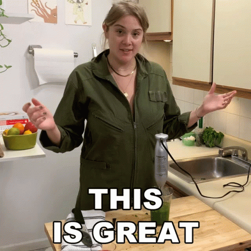 This Is Great Lauren Tegtmeyer GIF - This Is Great Lauren Tegtmeyer Bustle GIFs
