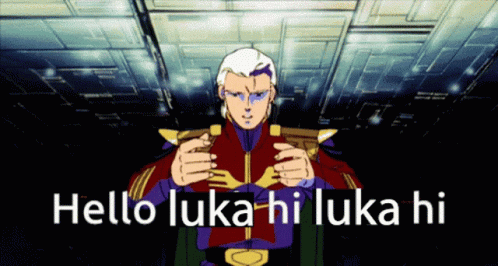 Hello Luka Luka GIF - Hello Luka Luka Hi Luka GIFs