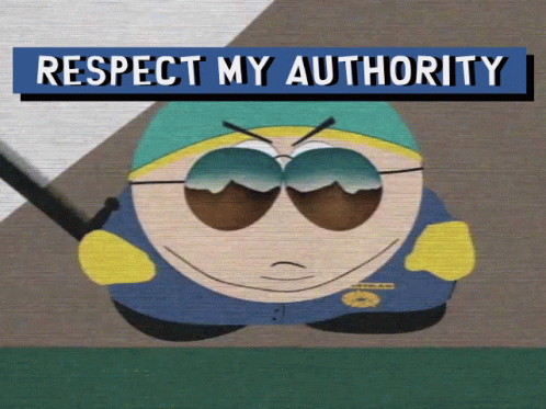 Respect My Authority Cartman GIF - Respect My Authority Cartman South Park GIFs