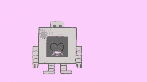 Robot Luv GIF - Happy Valentines Day I Love You Robot GIFs