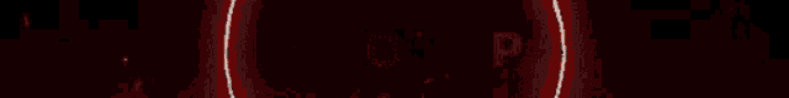 a computer generated image of a red background with white lines on it