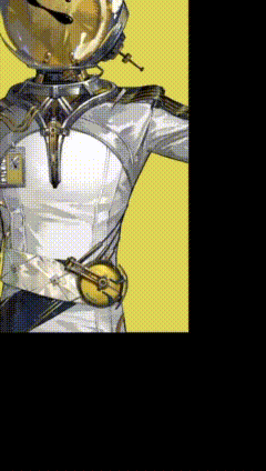 a drawing of a robot with a helmet on its head
