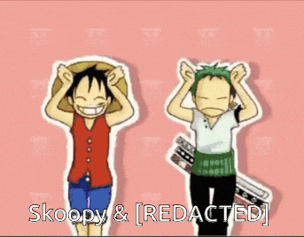 Skoopy Luffy Dance GIF
