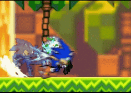 Sonic The Hedgehog Sonic Attack GIF - Sonic The Hedgehog Sonic Attack GIFs