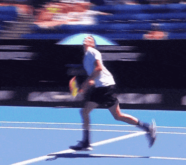 Mate Valkusz Over The Shoulder GIF - Mate Valkusz Over The Shoulder Forehand GIFs