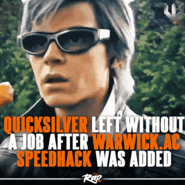 Quicksilver Warwick GIF - Quicksilver Warwick Speedhack GIFs