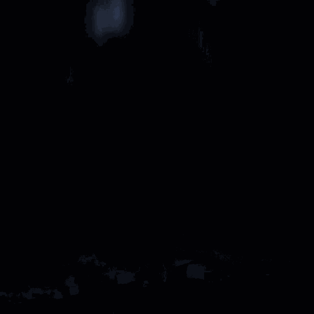 a blurry picture of a man with a beard