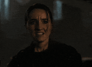 a woman says " and you wasted it " while making a funny face