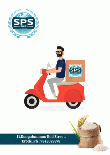Sps Rice Door Step Delivery GIF - Sps Rice Door Step Delivery GIFs
