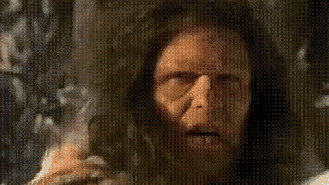 a man with long hair is asking what happened to you