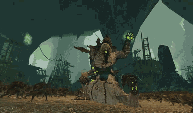 Hell Pit Abomination Total War Warhammer GIF - Hell Pit Abomination Total War Warhammer Followers Of Chaos GIFs