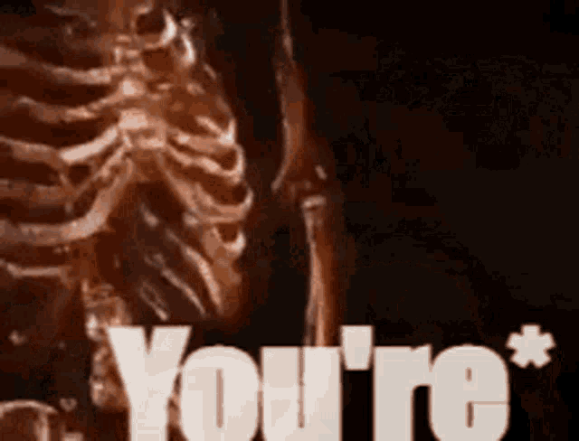 You Are Skeleton GIF - You Are Skeleton Smoking Skeleton GIFs