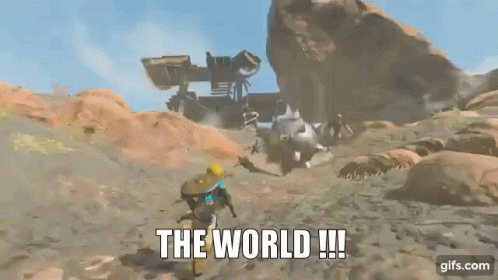 The World Link GIF - The World Link Zelda GIFs