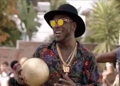 Soccer Ball Gold Ball GIF - Soccer Ball Gold Ball Lets Play GIFs