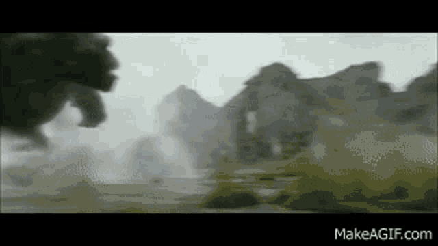 a picture of a landscape with a makeagif.com link in the corner