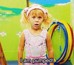 Excited Michelle Tanner GIF - Excited Michelle Tanner Full House GIFs