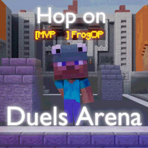 Hop On Duel Arena GIF - Hop On Duel Arena Hypixel GIFs