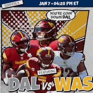 Washington Commanders Vs. Dallas Cowboys Pre Game GIF - Nfl National Football League Football League GIFs