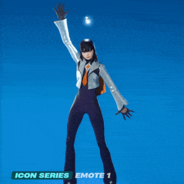 an icon series emote is displayed on the screen