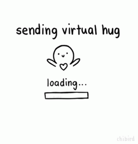 Hug Sending Virtual Hug GIF - Hug Sending Virtual Hug Come Here GIFs