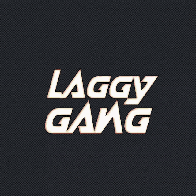 a glitch effect that says taggy gang