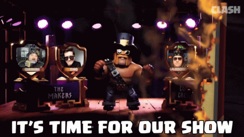 Its Time For Our Show Barbarian GIF - Its Time For Our Show Barbarian Clash Of Clans GIFs