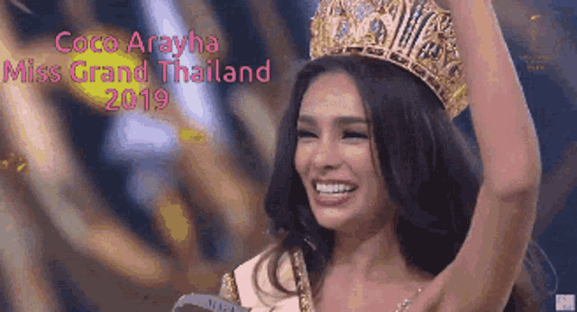 coco arayha is the winner of miss grand thailand