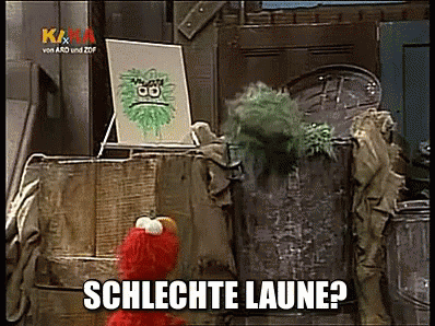 Oskar Hat Schlechte Laune GIF - Oskar Mülltonne Sesamstraße GIFs