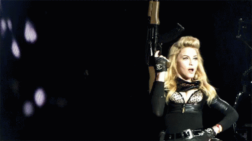 Bitchmodeon Madonna GIF - Bitchmodeon Madonna Gun GIFs