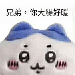 a stuffed animal with chinese writing on it 's face and a blue hat .